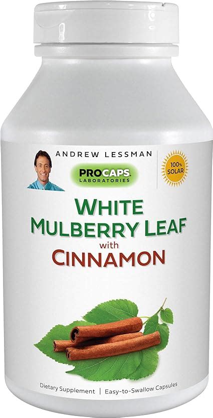 white mulberry leaf with cinnamon.